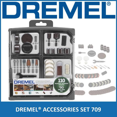 110 pieces DREMEL Multipurpose Accessory Set ( 709 )