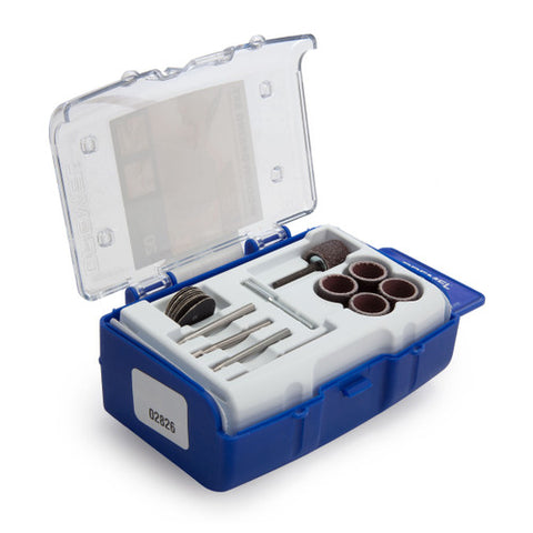 Dremel 681 Woodworking Set, Accessory Kit with 20 Rotary Tool Accessories for Woodworking