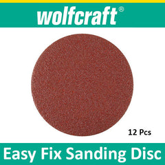 Wolfcraft Easy fix sanding discs corundum ø 125 mm