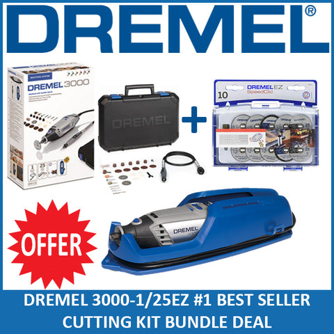 DREMEL NEW 3000-1/25EZ Cutting Bundle