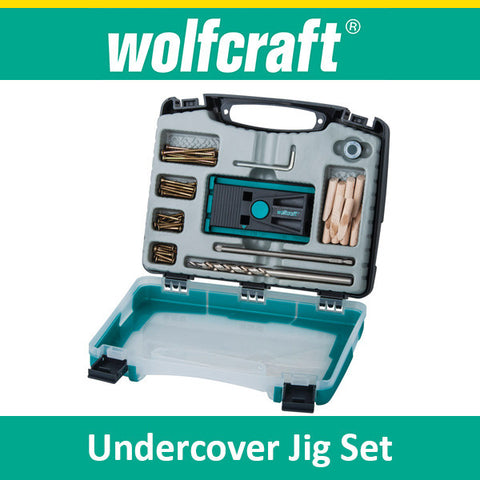 Wolfcraft Undercover + Dowel Jig set Bundle