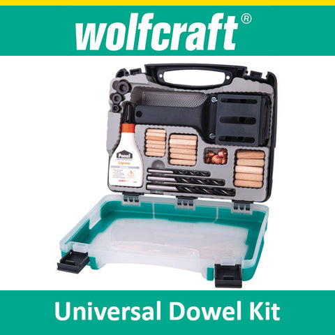 Wolfcraft Undercover + Dowel Jig set Bundle