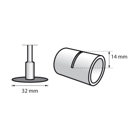 Dremel 540 Cut Off Wheel 32mm (Set Of 5)
