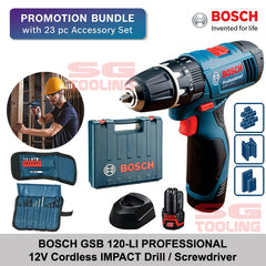 Bosch GSB 120-LI Impact Cordless Drill / Driver