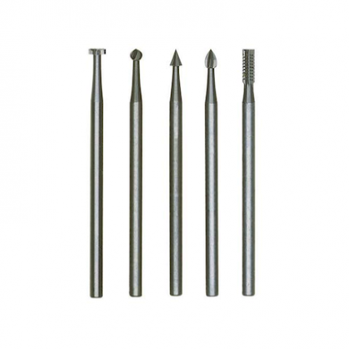 Tungsten Vanadium Milling Bits, 5 Pcs, 28710