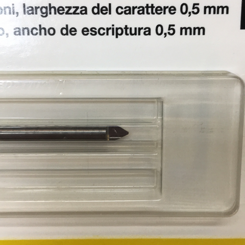 Solid Carbide Engraving Stylus 0.5mm