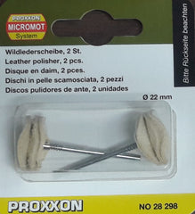 Leather polisher, 22 mm, 2 pcs.