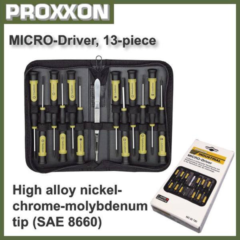 PROXXON MICRO-Driver, 13-piece 22720