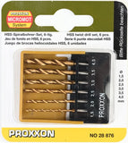 HSS Twist Drill Set With Centering Spike, 6 Pcs.