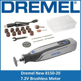 DREMEL NEW 8150-20 7.2V Cordless Brushless Rotary Tool