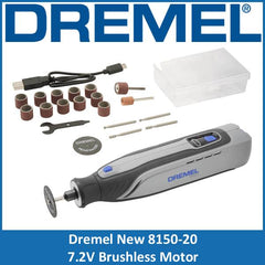 DREMEL NEW 8150-20 7.2V Cordless Brushless Rotary Tool
