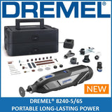 DREMEL NEW 8240-5/65 12V Cordless w NEW Stackable Box