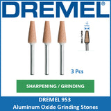 Dremel 953 Aluminum Grinding Stone 6.4mm (3 Pcs)