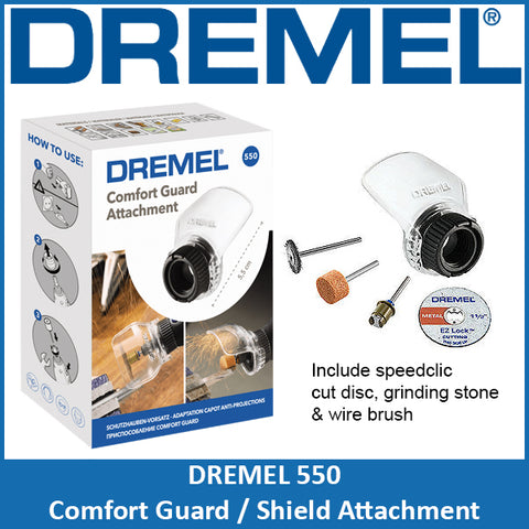 DREMEL 8240-5 Cordless Rotary Tool Grinder + Dremel Shield Combo