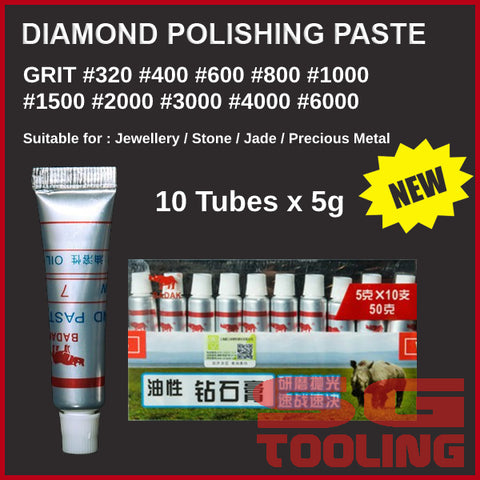 Diamond Polishing Paste GRIT #320 to #6000