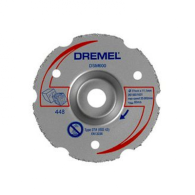 Dremel DSM20 Multipurpose Carbide Flush Cutting Wheel ( DSM600 )