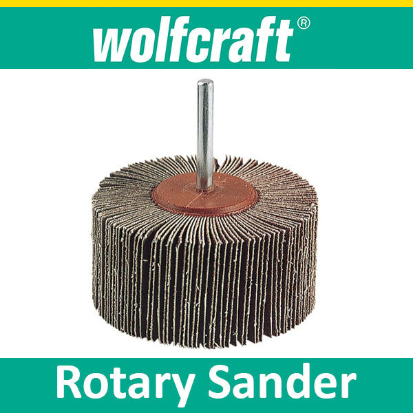 Fladding Sander Wolfcraft Rotary Flap Sander | SG Tooling Pte Ltd