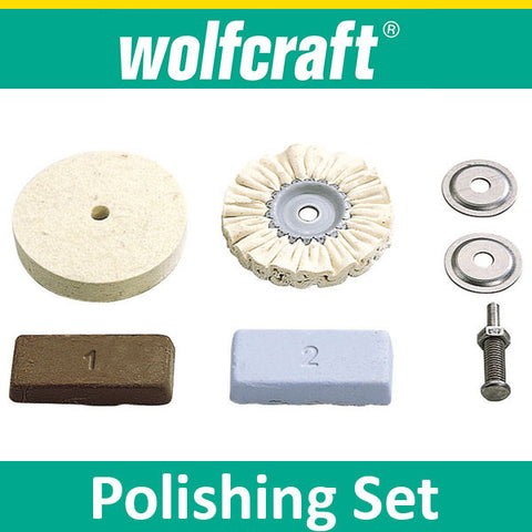 Wolfcraft Hobby Polishing Set