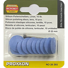 Proxxon flexible silicon disc / lens  x 10 pieces