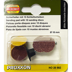 Proxxon sanding pads 10pcs 28982