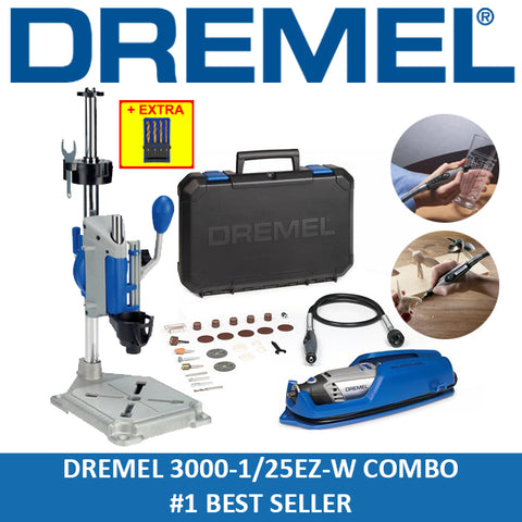 Dremel 3000-1/25 Multitool Kit Workstation Combo