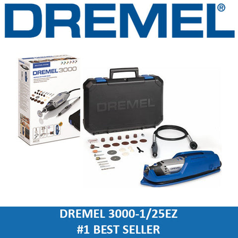 Dremel 3000-1/25EZ-S Multitool Kit Workstation Combo