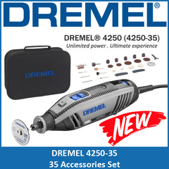 DREMEL 4250 High performance corded Multi-Tool with uninterrupted power.