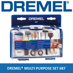 Dremel 687 Multi Purpose Accessory Set