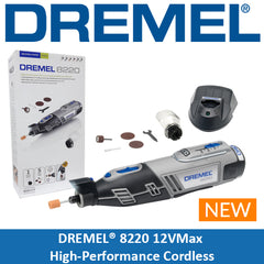 How to attach multichuck to Dremel 8220 rechargeable drill? 