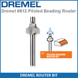 Dremel 612 Corner Rounding Router Bit