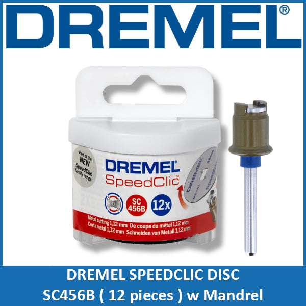 Dremel SC456B Disques EZ speedclic métaux 38 mm - Achat Dremel accessoires